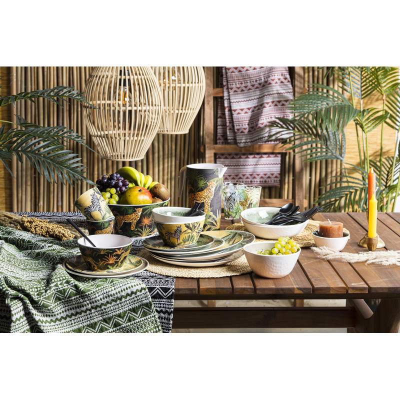 Beker bamboe - panter - 250 ml 