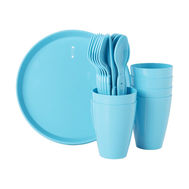 Picknickset 31-delig - diverse kleuren