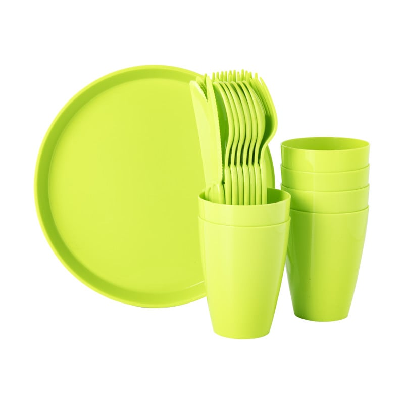 Picknickset 31-delig - diverse kleuren