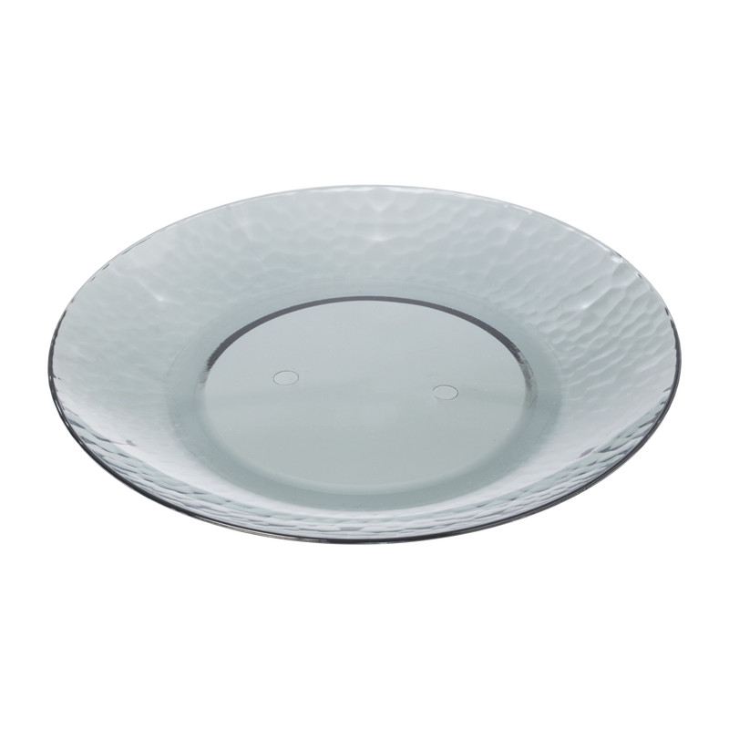 Bord dots - grijs - ø20 cm