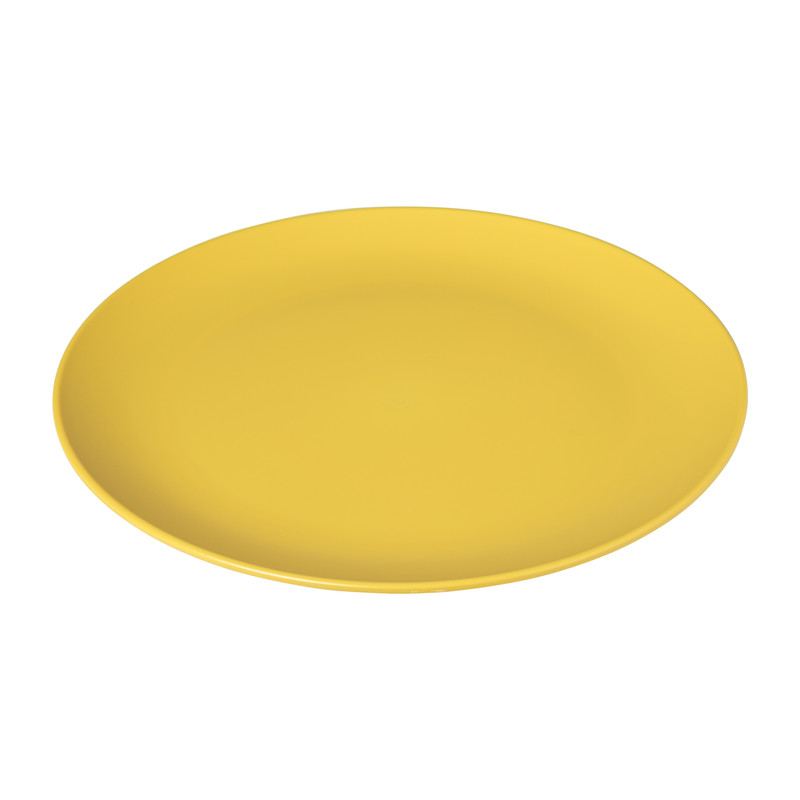 Dinerbord Lagoa - geel - ø25.4x1.7 cm