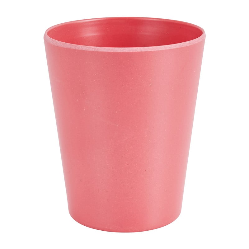 Beker bamboe - rood - 250 ml