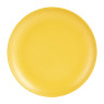 Ontbijtbord bamboe - geel - ø20 cm
