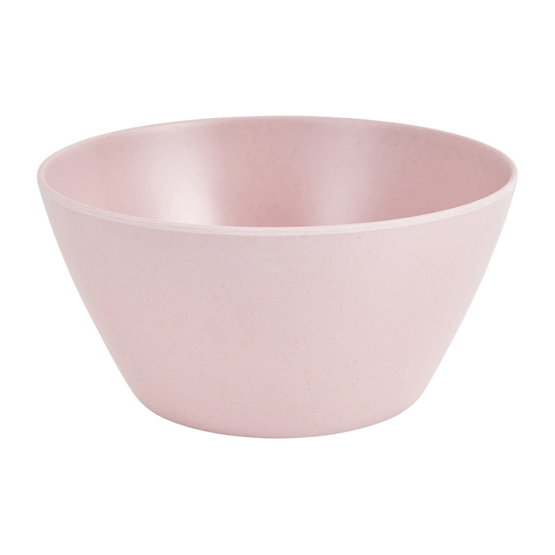 Schaaltje bamboe - lichtroze - ø15x7 cm