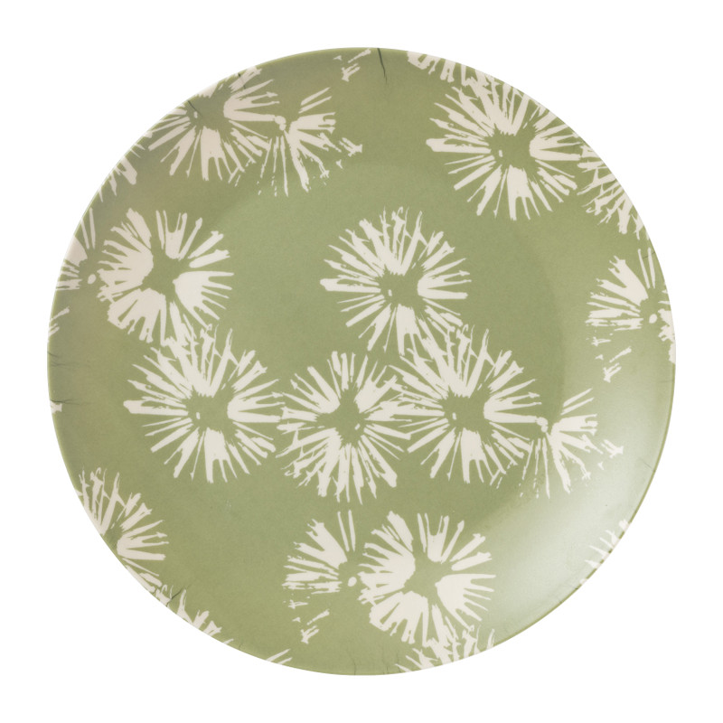 Dinerbord Nature - groen - ø25 cm