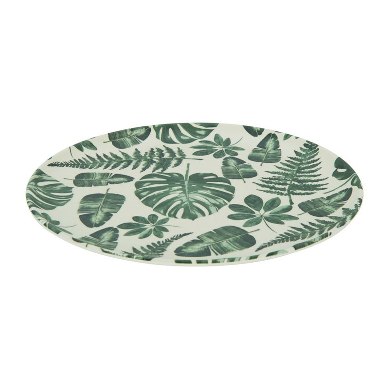 Bord palmblad - 23 cm