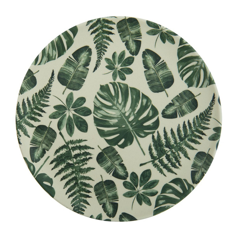 Bord palmblad - 23 cm