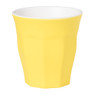 Beker duotone - geel - 295 ml 