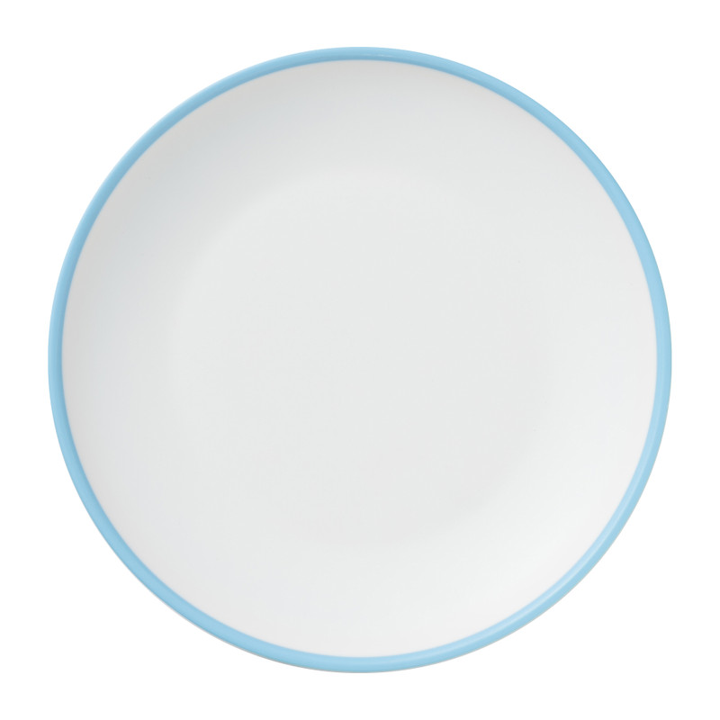Ontbijtbord duotone - blauw - ø23 cm