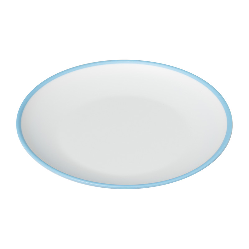 Ontbijtbord duotone - blauw - ø23 cm 