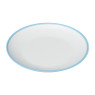 Ontbijtbord duotone - blauw - ø23 cm 