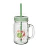 Mason jar mintgroen - 450 ml