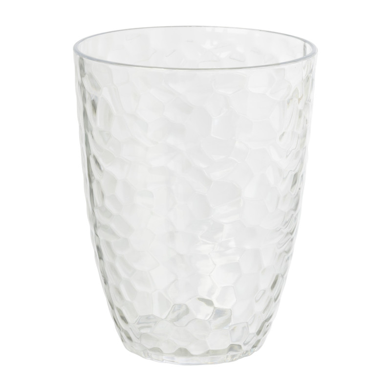 Beker dots - transparant - 300 ml