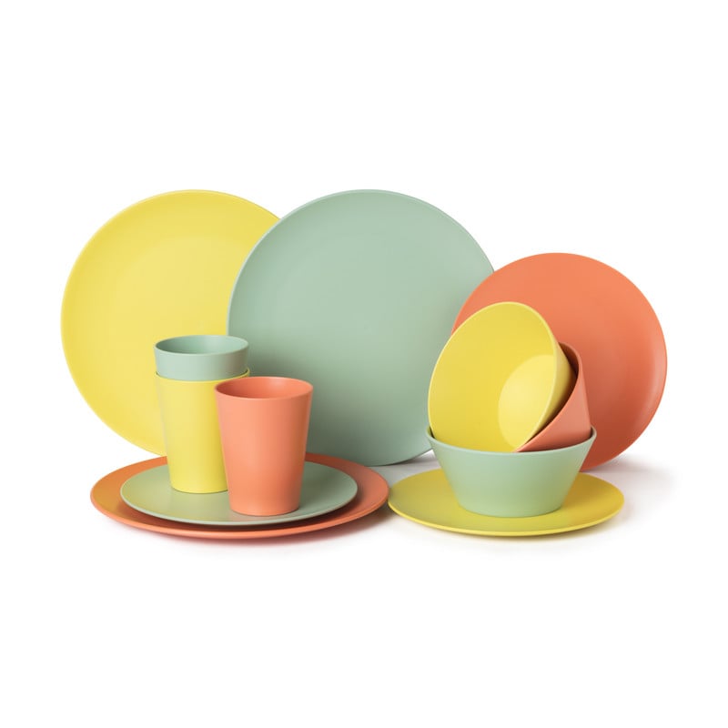 Dinerbord Lagoa - oranje - ø25.4x1.7 cm