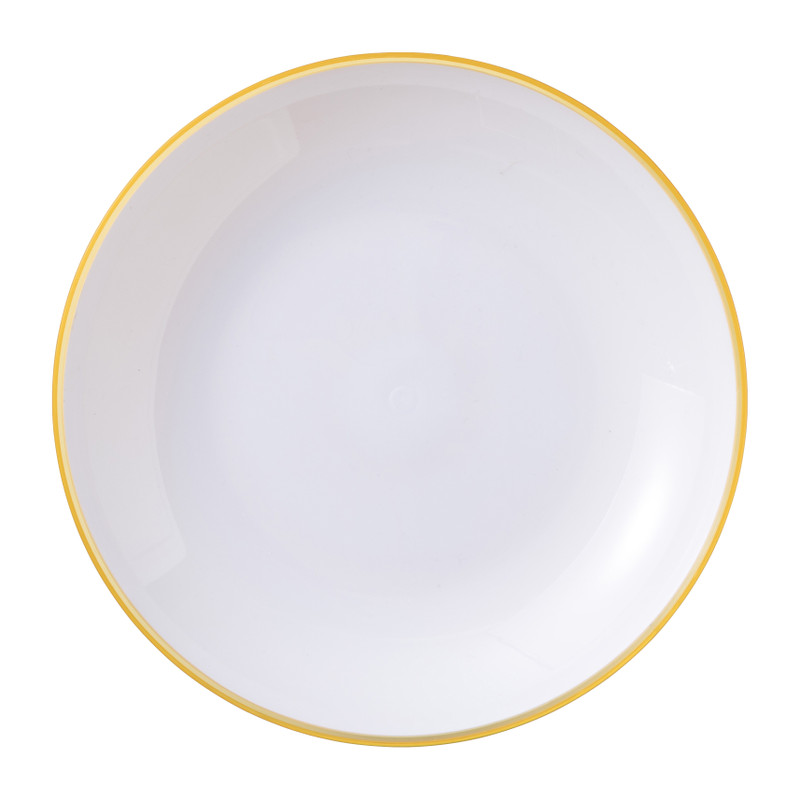 Dinerbord Miami Ice  - geel - ø26.3 cm