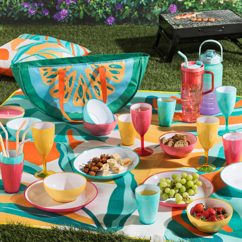 Kom Miami Ice - blauw - ø14x8.2 cm