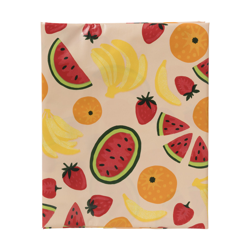 Tafelkleed fruit - 140x220 cm - rood/oranje