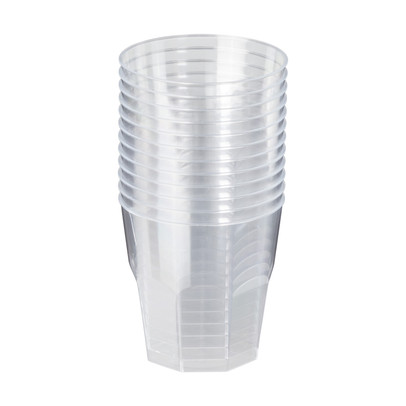 Zes dosis strijd Plastic glazen - 160 ml - set van 12 | Xenos