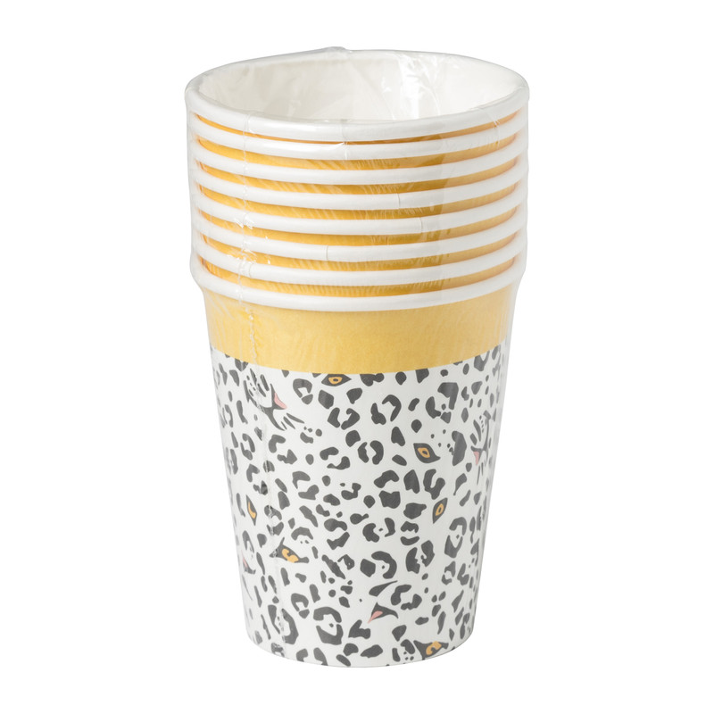 Bekers luipaard - set van 8 