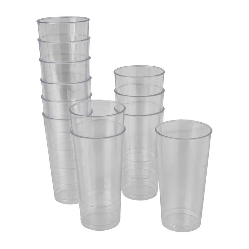 Amuse bekertjes - 70 ml - transparant- set van 12