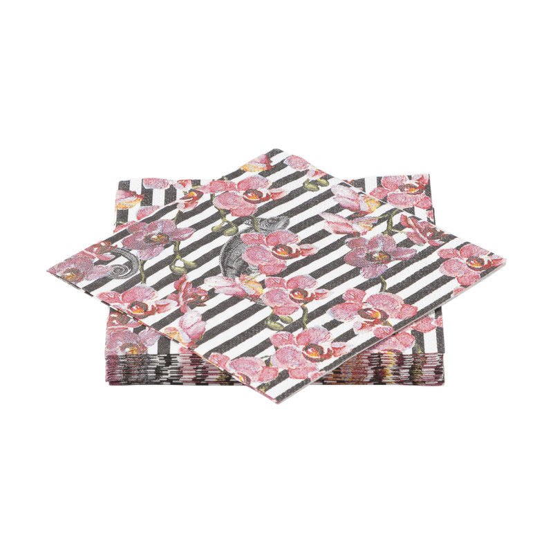 Servetten orchidee kameleon - set van 16