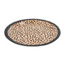 Papieren bordjes leopard - ø23 cm - set van 8