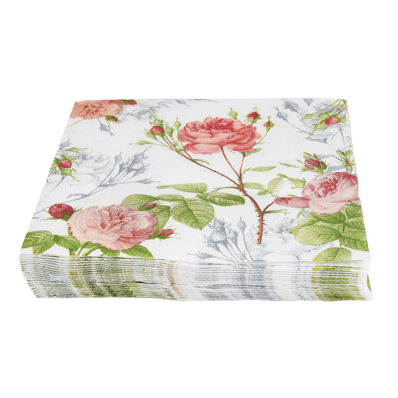 Servetten garden pride - set van 20 - 16,5x16,5 cm 