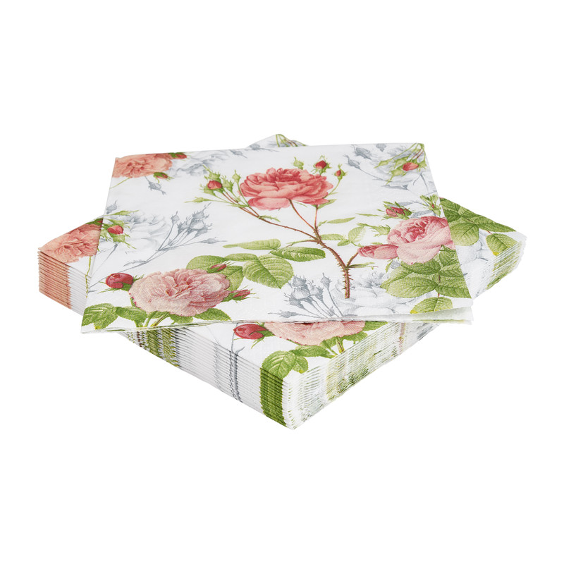 Servetten garden pride - set van 20 - 16,5x16,5 cm 