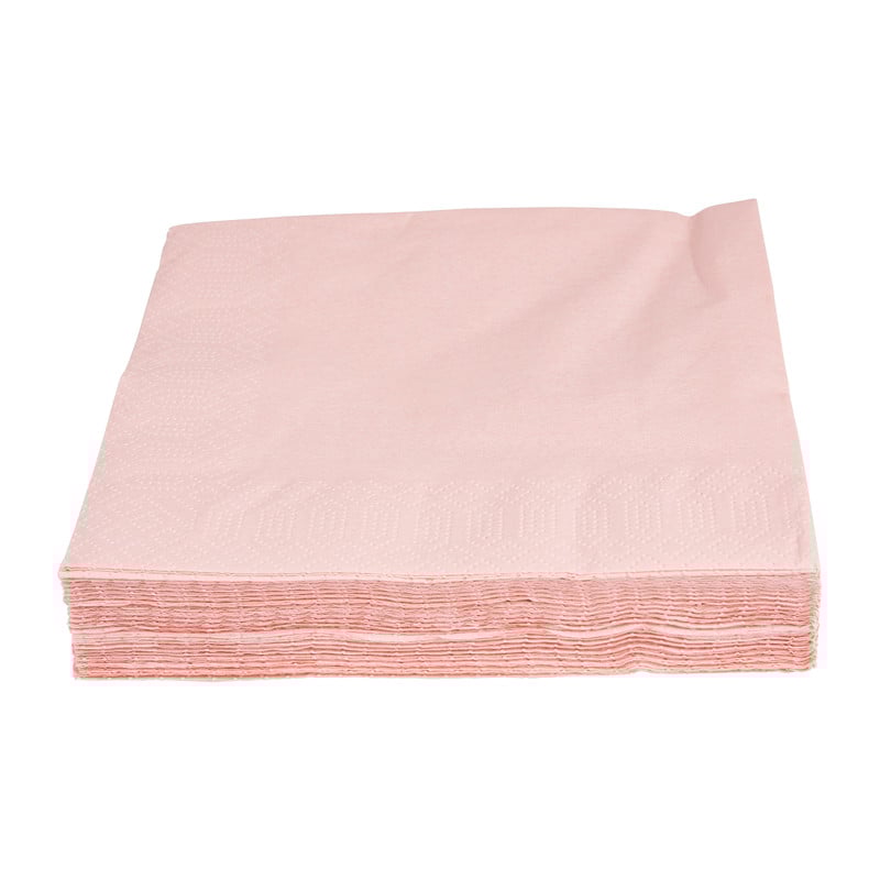 Servetten mellow rose - set van 20 - 16,5x16,5 cm 