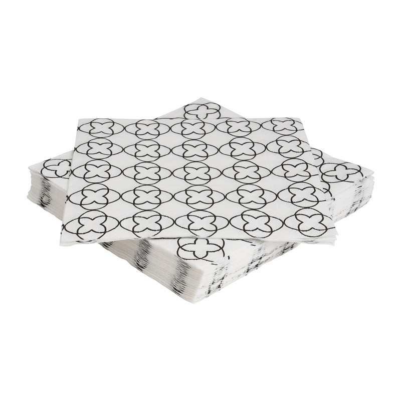Servetten sati - set van 20 - 16,5x16,5 cm 