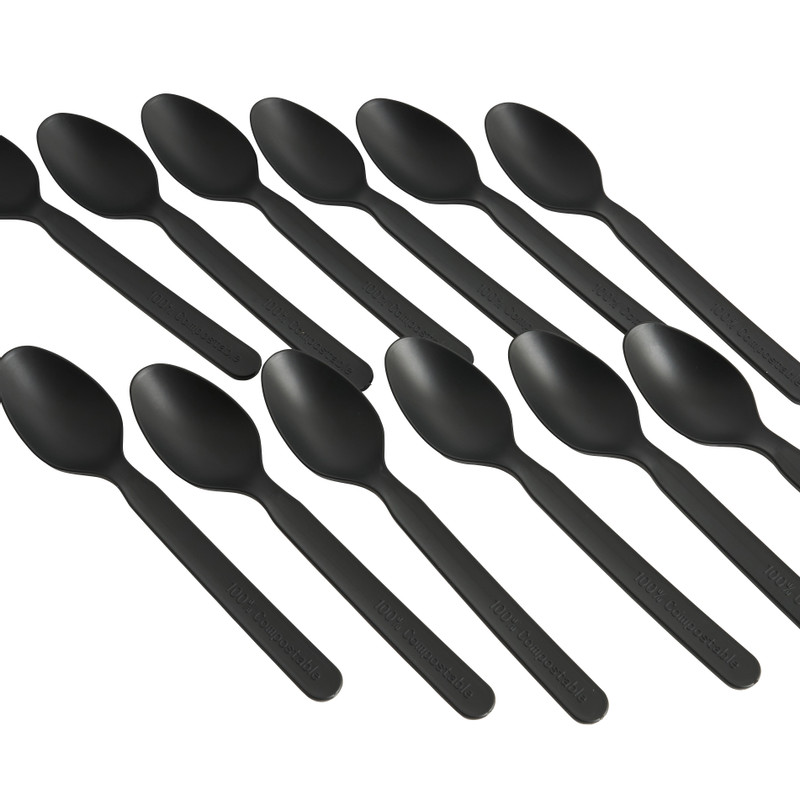 Bio wegwerp lepels - 12 stuks