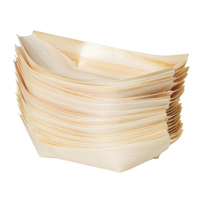 Amuse schaaltjes - hout - 20 stuks