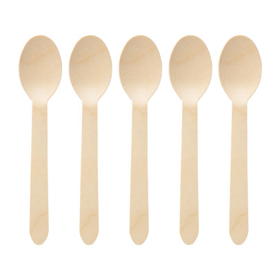 Houten lepels - set van 20