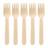 Houten vorken - set van 20