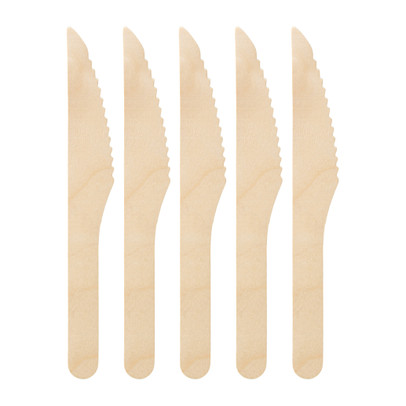 Houten messen - set van 20