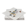 Servetten floral bees - set van 20 - 33x33 cm