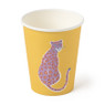 Beker leopard - set van 8
