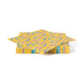 Servetten kaketoe/leopard - 16.5x16.5 cm - set van 16