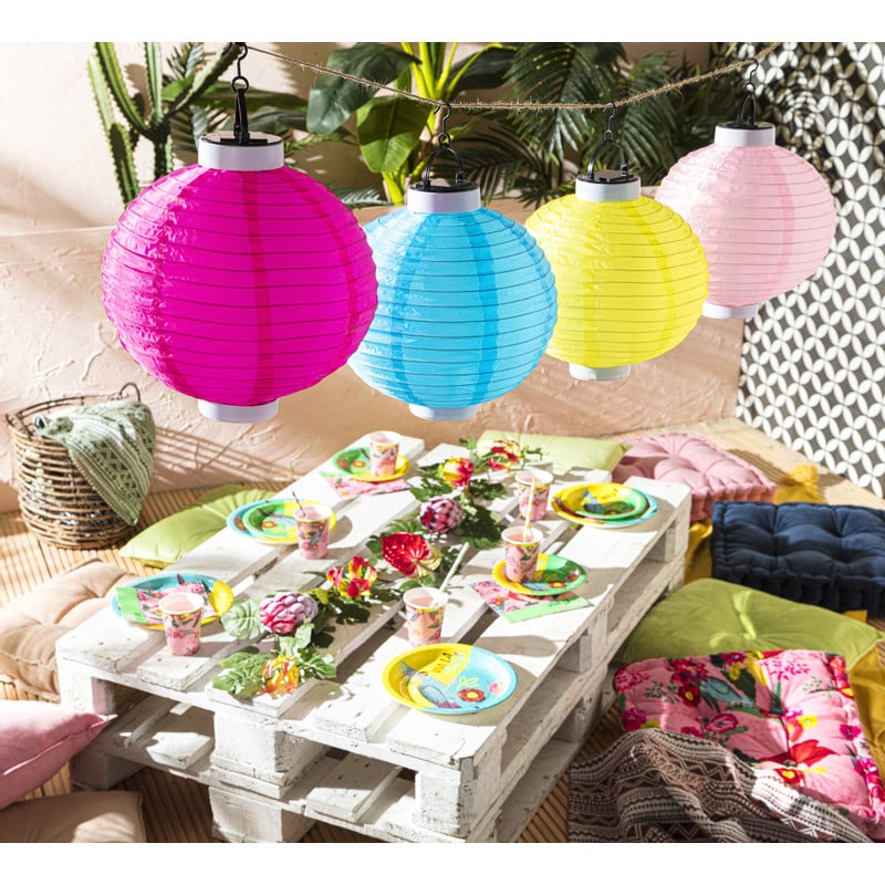 Bordjes kaketoe - ⌀23 cm - set van 8