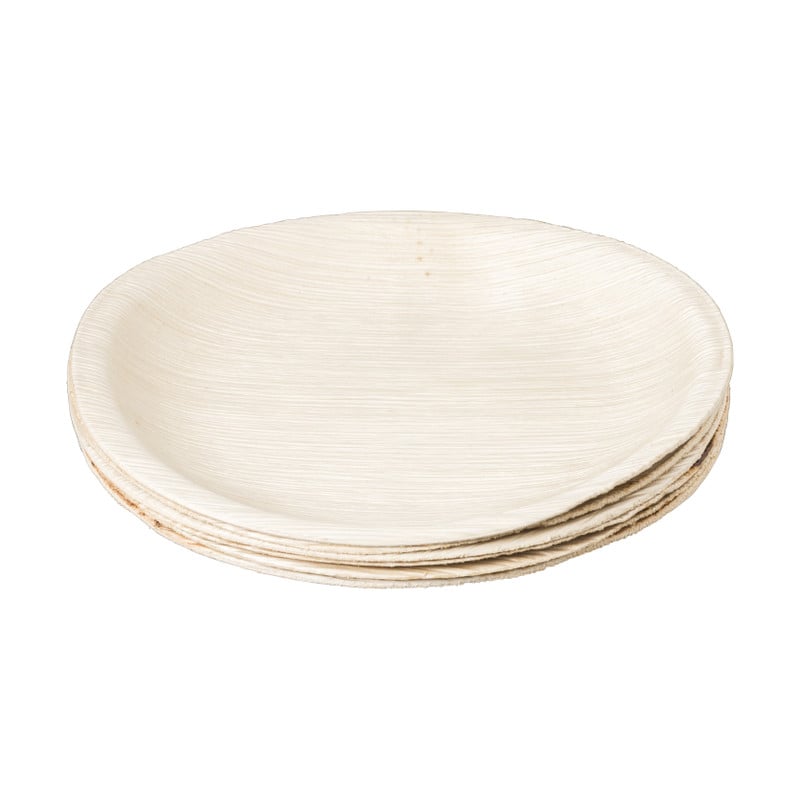 Borden palmblad - ø17 cm - set van 6