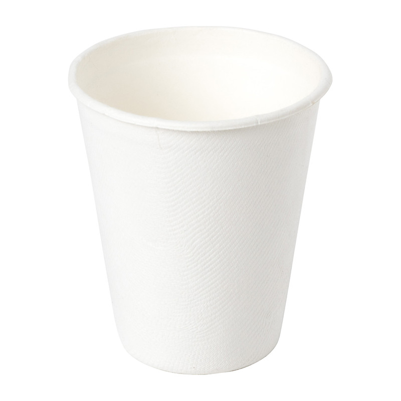 Beker bagasse - set van 8 - 275 ml