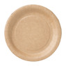 Papieren bordjes kraft - ⌀22.5 cm - set van 10