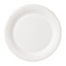 Bord Wit - set van 8 - ø18 cm