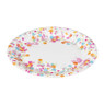 Bord Confetti - set van 8 - ø23 cm