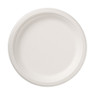 Borden bagasse - set van 8 - ø23 cm