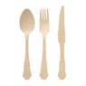 Houten bestek - set van 18