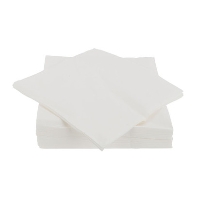 Servetten uni - wit - set van 50 