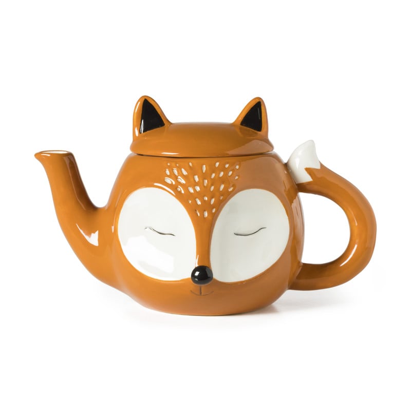 Theepot Vos - oranje - 800 ml