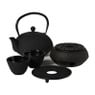 Theepot Yuka - zwart - 1.2 liter