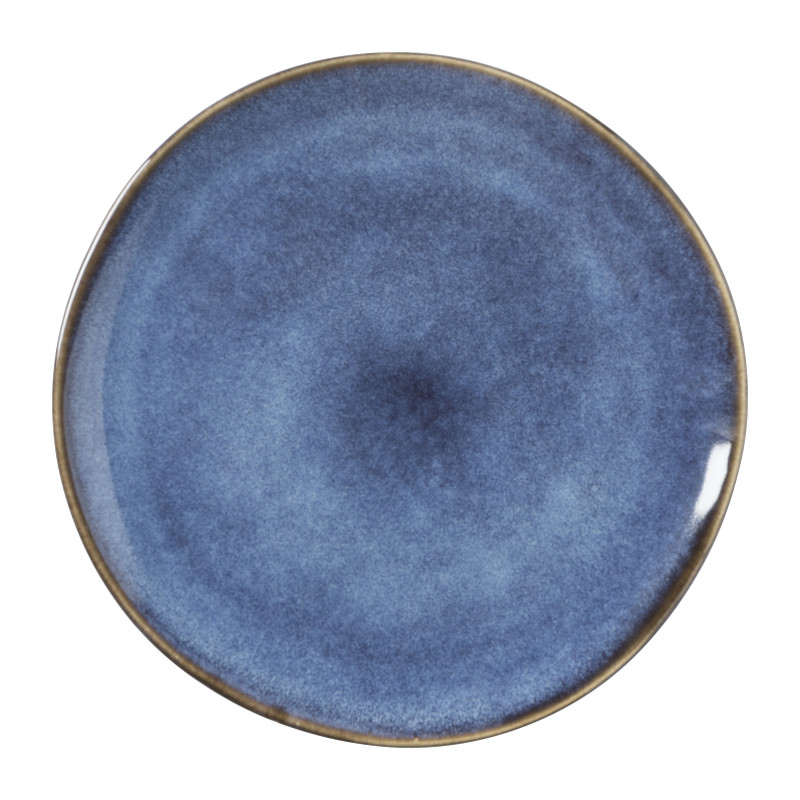 Gebaksbordje Toscane - blauw - ø15.5 cm